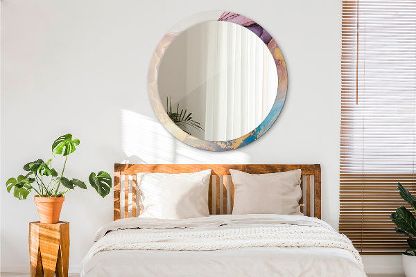 Decoratiuni perete cu oglinda Piatră de marmură