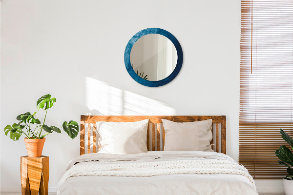 Oglinda rotunda imprimata Artă abstractă