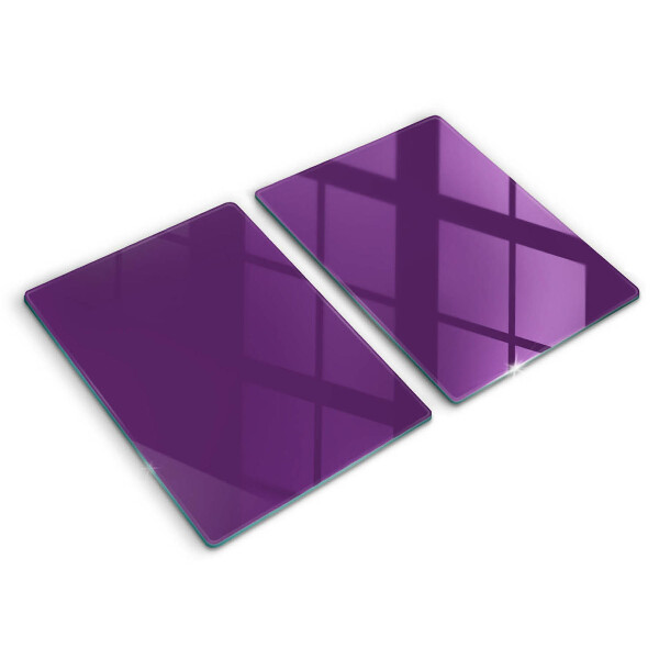 Placă sticla protectie aragaz Culoare violet