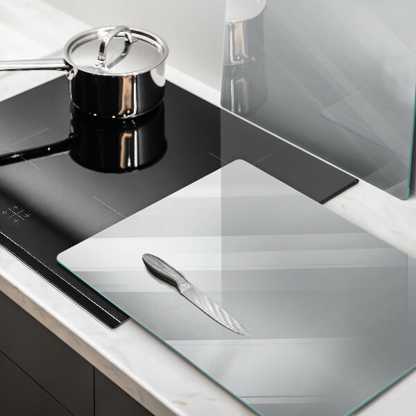 Placa din sticla protectie perete bucatarie Culoare gri