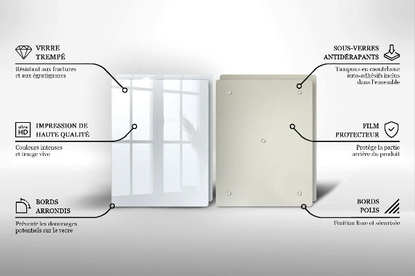 Placa din sticla protectie perete bucatarie Culoare alba
