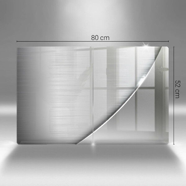 Placă sticla protectie aragaz Forme metalice