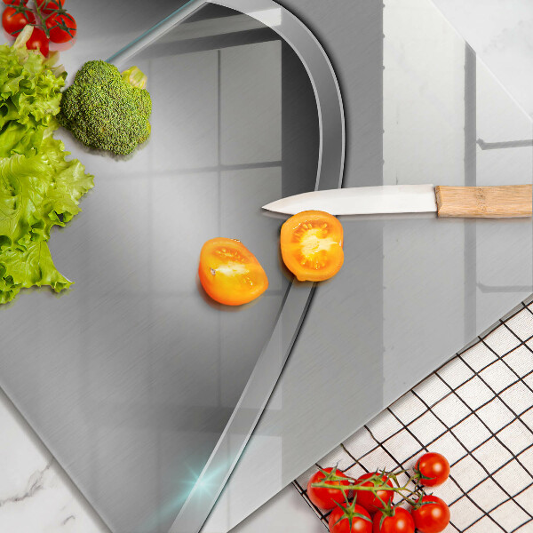 Placă sticla protectie aragaz Abstracția metalului