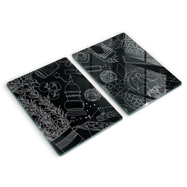 Placă sticla protectie aragaz Accesorii pentru bucatarie