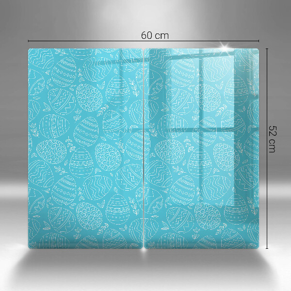 Placă sticla protectie aragaz Tema pastelui