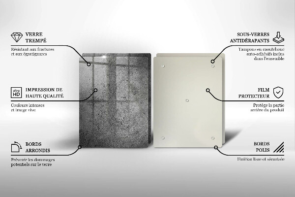 Placă sticla protectie aragaz Textura de piatră de beton