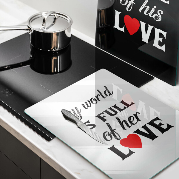 Placă din sticla protectie perete Inscripție propoziție