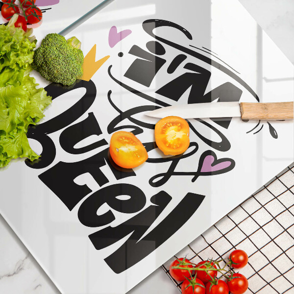 Placă din sticla protectie perete Inscripție propoziție