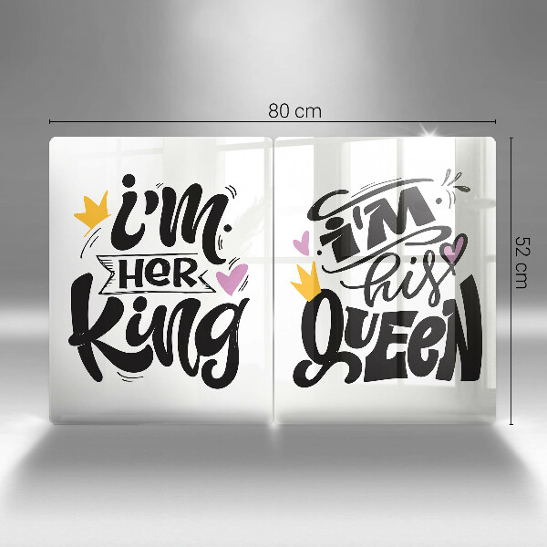 Placă din sticla protectie perete Inscripție propoziție