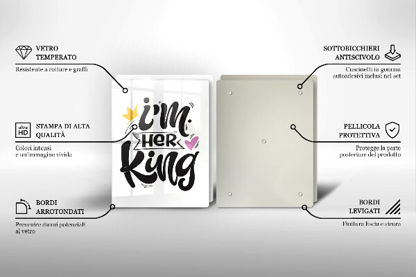 Placă din sticla protectie perete Inscripție propoziție