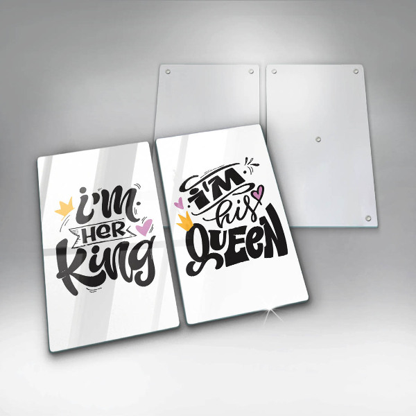 Placă din sticla protectie perete Inscripție propoziție