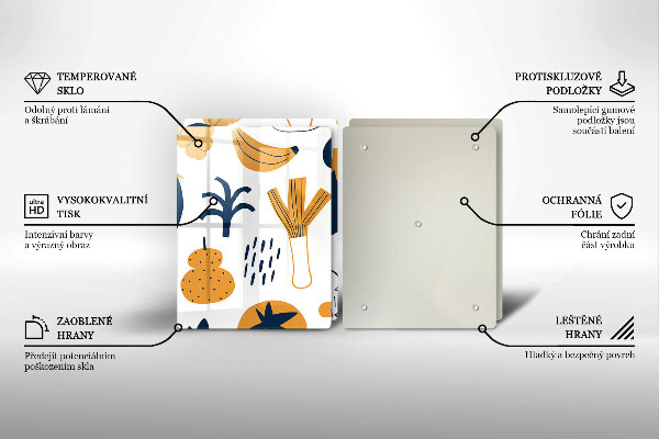 Placă sticla protectie aragaz Ilustrație alimentară