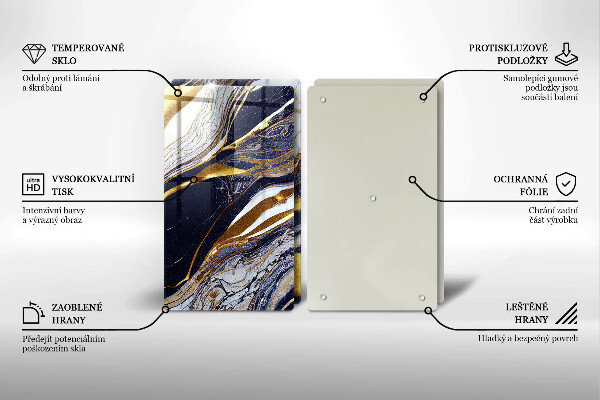 Placă sticla protectie aragaz Abstracție colorată