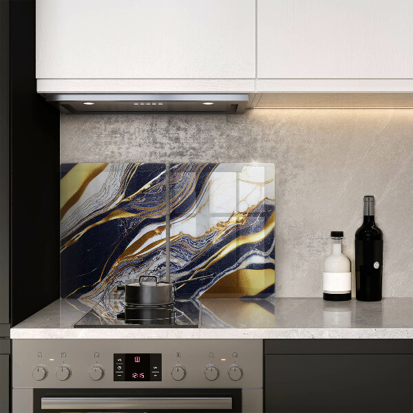 Placă sticla protectie aragaz Abstracție colorată