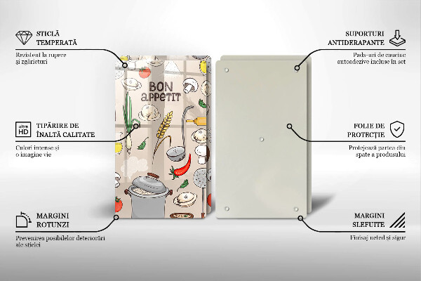 Placă sticla protectie aragaz Ilustrație bucătărie