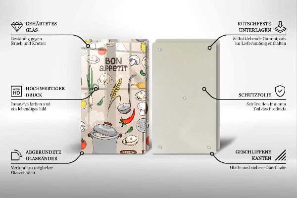 Placă sticla protectie aragaz Ilustrație bucătărie