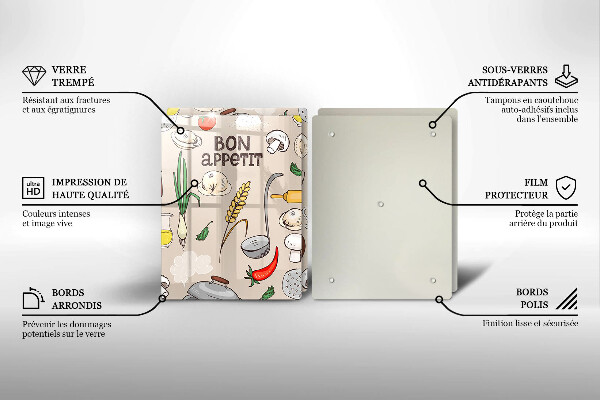 Placă sticla protectie aragaz Ilustrație bucătărie