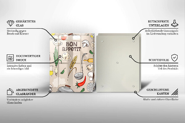 Placă sticla protectie aragaz Ilustrație bucătărie