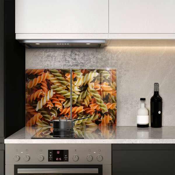 Placă sticla protectie aragaz Paste fusilli