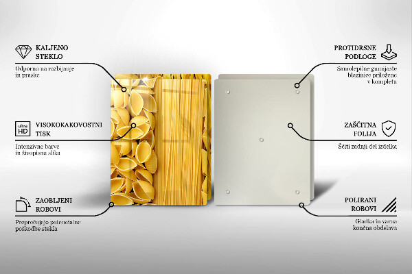 Placă sticla protectie aragaz Paste