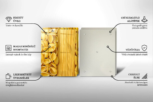 Placă sticla protectie aragaz Paste