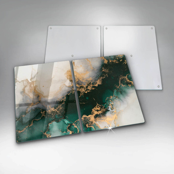 Placa din sticla protectie perete bucatarie Marmură multicoloră