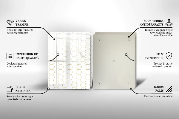 Placa din sticla protectie perete bucatarie Modele abstracte