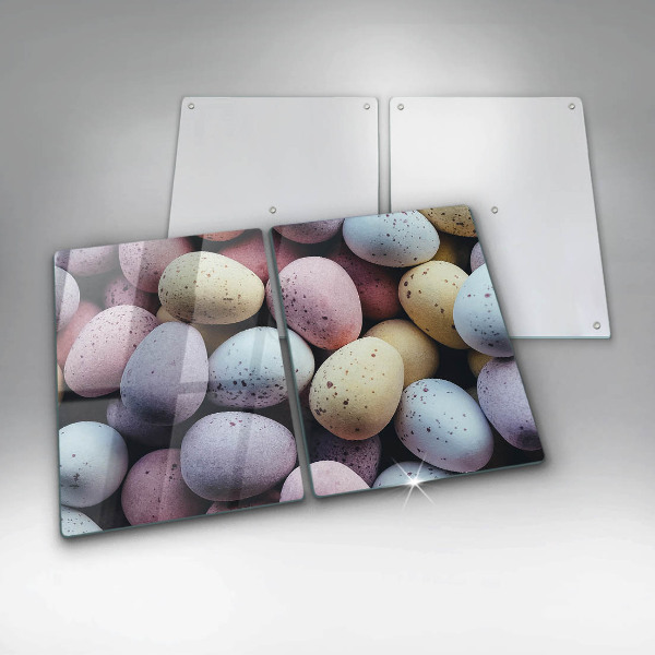 Placa din sticla protectie perete bucatarie Ouă de paște