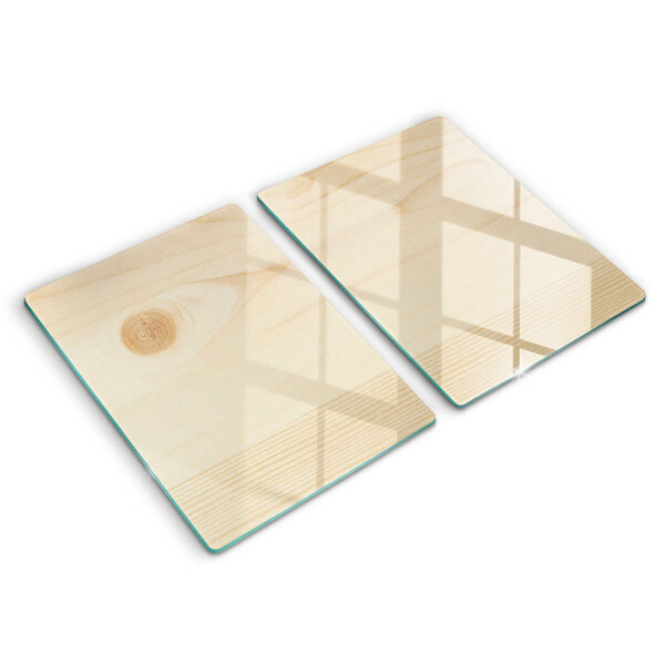 Placa din sticla protectie perete bucatarie Scandura de lemn
