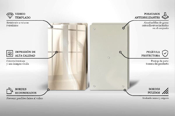 Placa din sticla protectie perete bucatarie Înghețată cremoasă