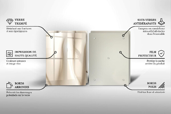 Placa din sticla protectie perete bucatarie Înghețată cremoasă