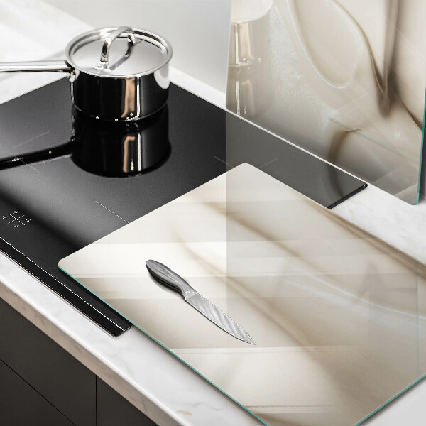 Placa din sticla protectie perete bucatarie Înghețată cremoasă