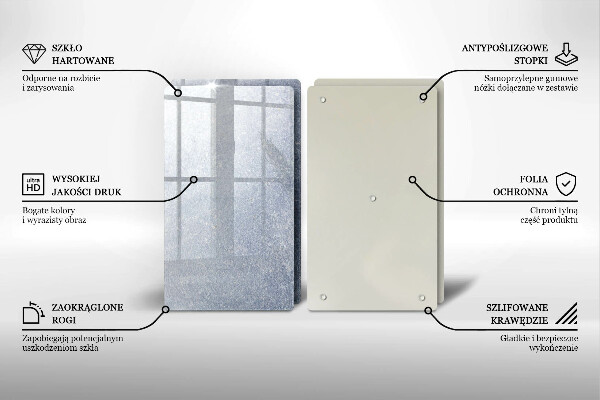 Placă din sticla protectie perete Bucată de tort