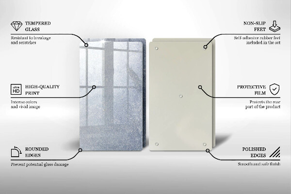 Placă din sticla protectie perete Bucată de tort