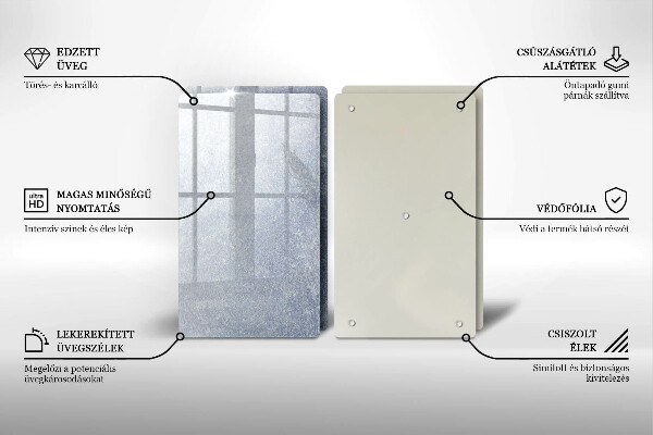 Placă din sticla protectie perete Bucată de tort