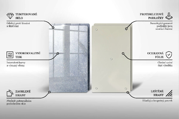 Placă din sticla protectie perete Bucată de tort