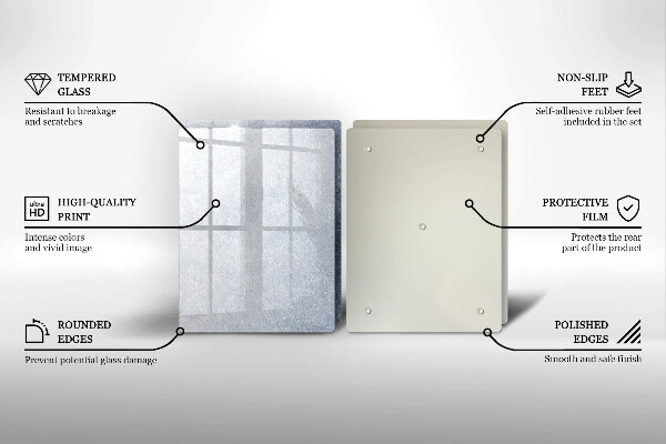 Placă din sticla protectie perete Bucată de tort