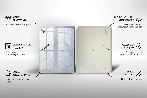 Placă din sticla protectie perete Bucată de tort