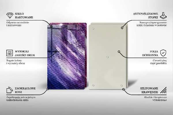 Placă sticla protectie aragaz Abstracția vopselei