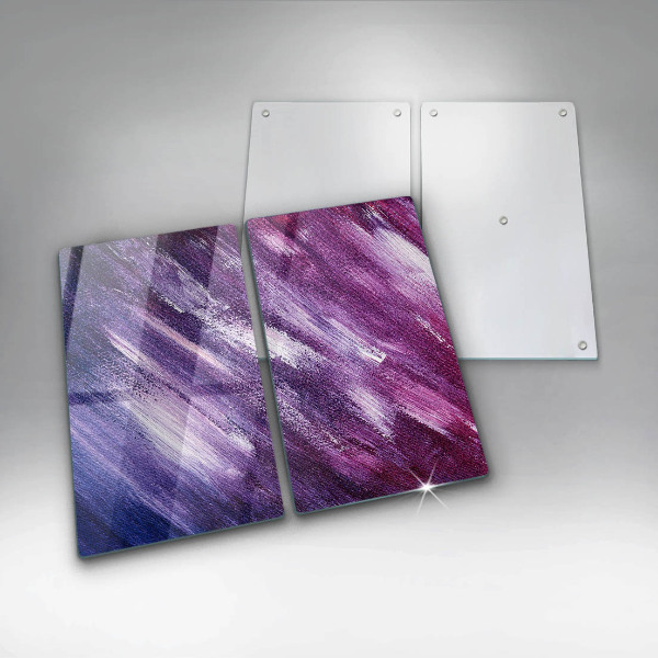 Placă sticla protectie aragaz Abstracția vopselei