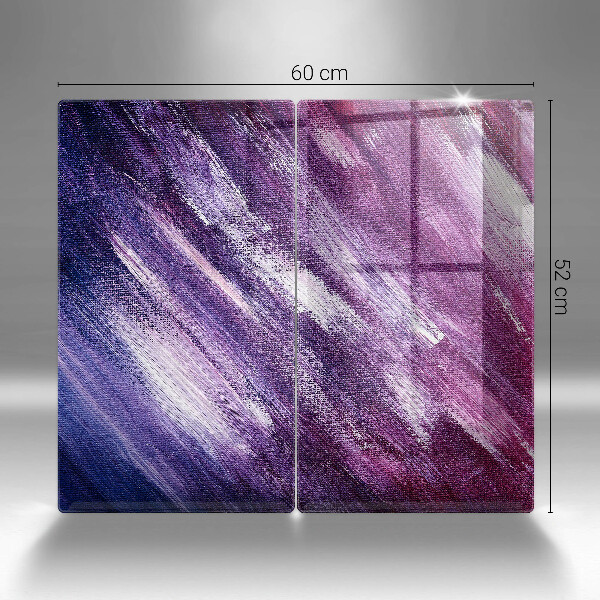 Placă sticla protectie aragaz Abstracția vopselei