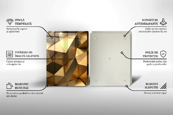 Placă sticla protectie aragaz Fundal de abstractizare a structurii