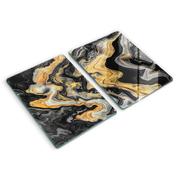 Placă sticla protectie aragaz Structura abstractă