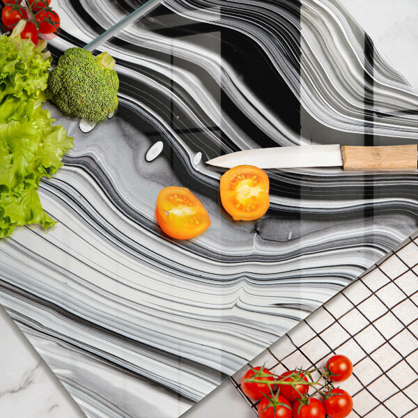 Placă sticla protectie aragaz Abstracția cernelii