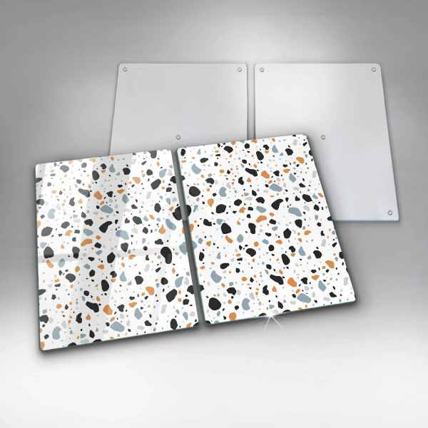 Placă din sticla protectie perete Gresie decorativa