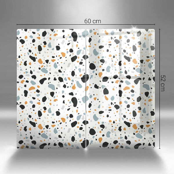 Placă din sticla protectie perete Gresie decorativa