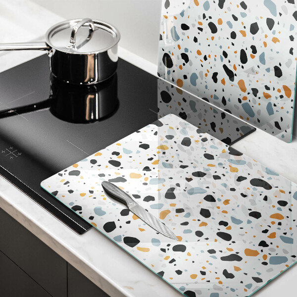 Placă din sticla protectie perete Gresie decorativa