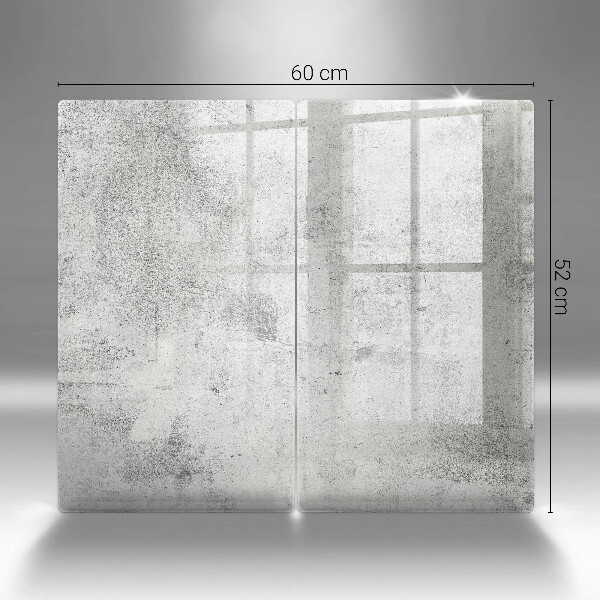 Placă din sticla protectie perete Textura de beton