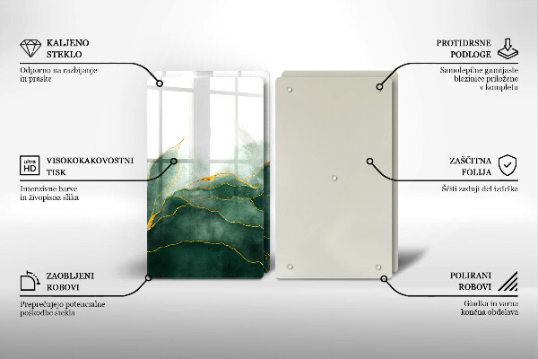 Placă sticla protectie aragaz Natura abstractă