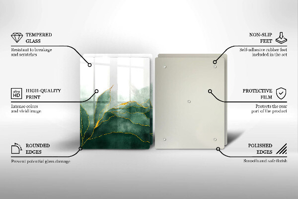 Placă sticla protectie aragaz Natura abstractă